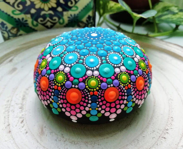 Mandala kő Mandala kő