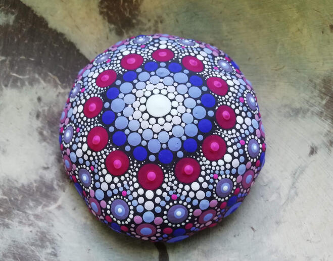 Mandala kő Mandala kő